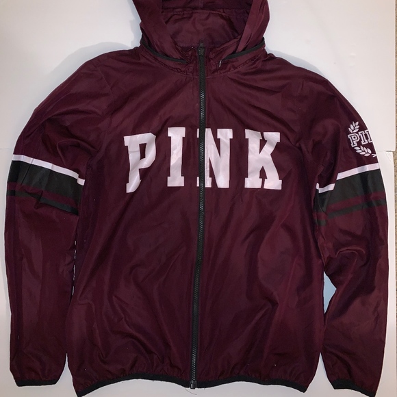 PINK Victoria's Secret Jackets & Blazers - VS PINK'S MAROON WINDBREAKER PINK Victoria's Secret Jackets & Blazers - VS PINK'S MAROON WINDBREAKER